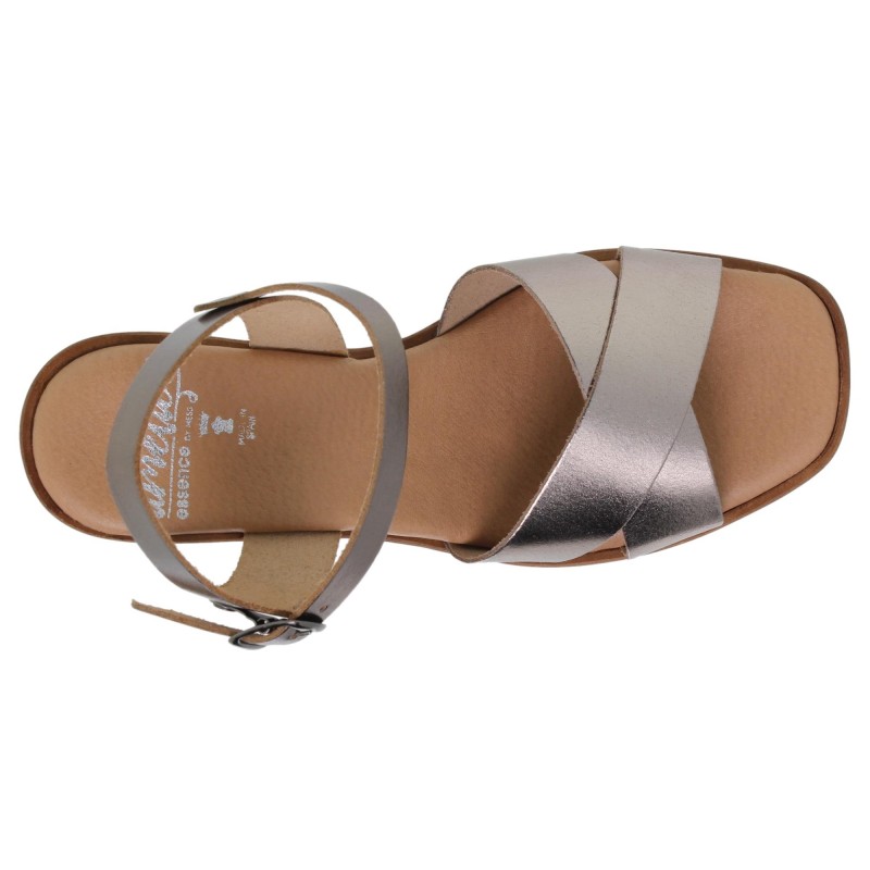 8220270AC - Sandalia Tacón Mujer Metal