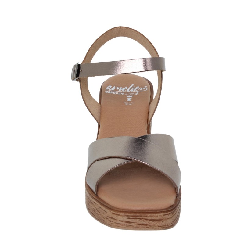 8220270AC - Sandalia Tacón Mujer Metal