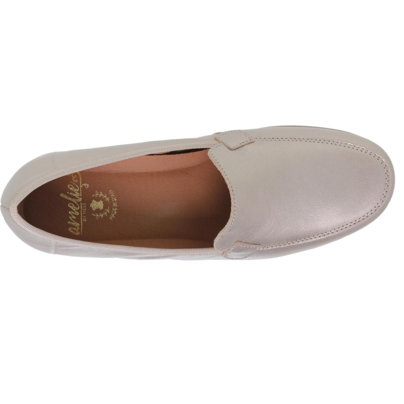 326012702AM - Zapato Cuña Mujer Platino