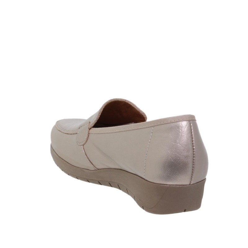 326012702AM - Zapato Cuña Mujer Platino