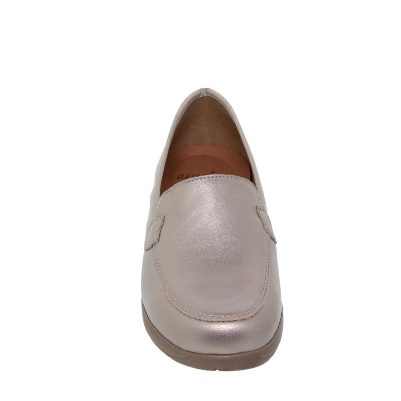 326012702AM - Zapato Cuña Mujer Platino