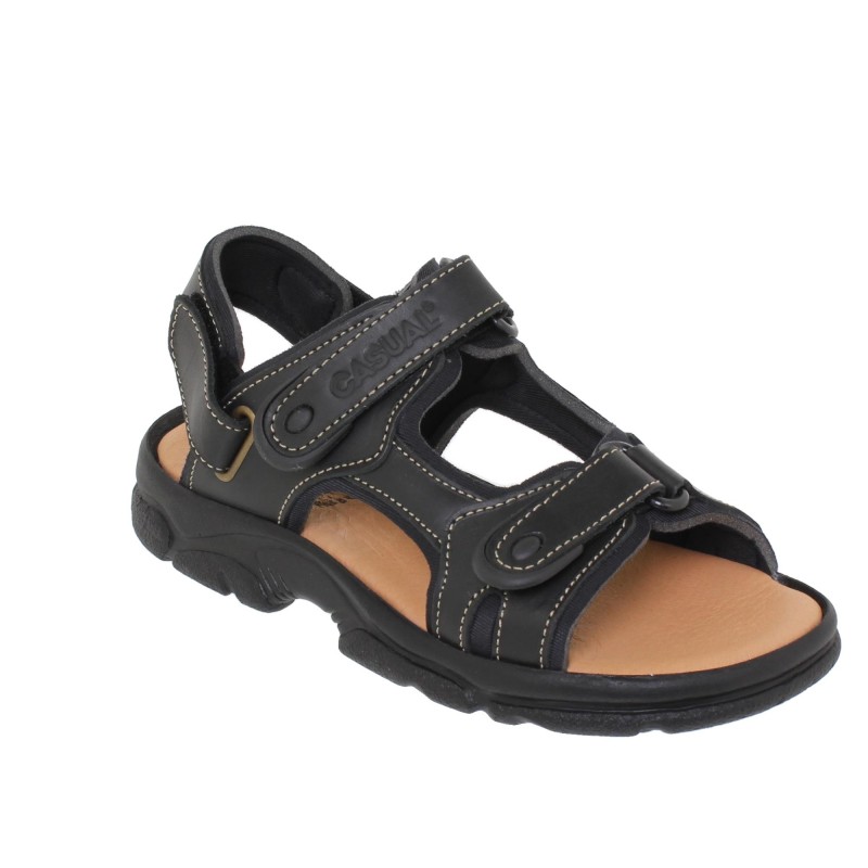 87207009CA - Sandalias Hombre Sport Negro