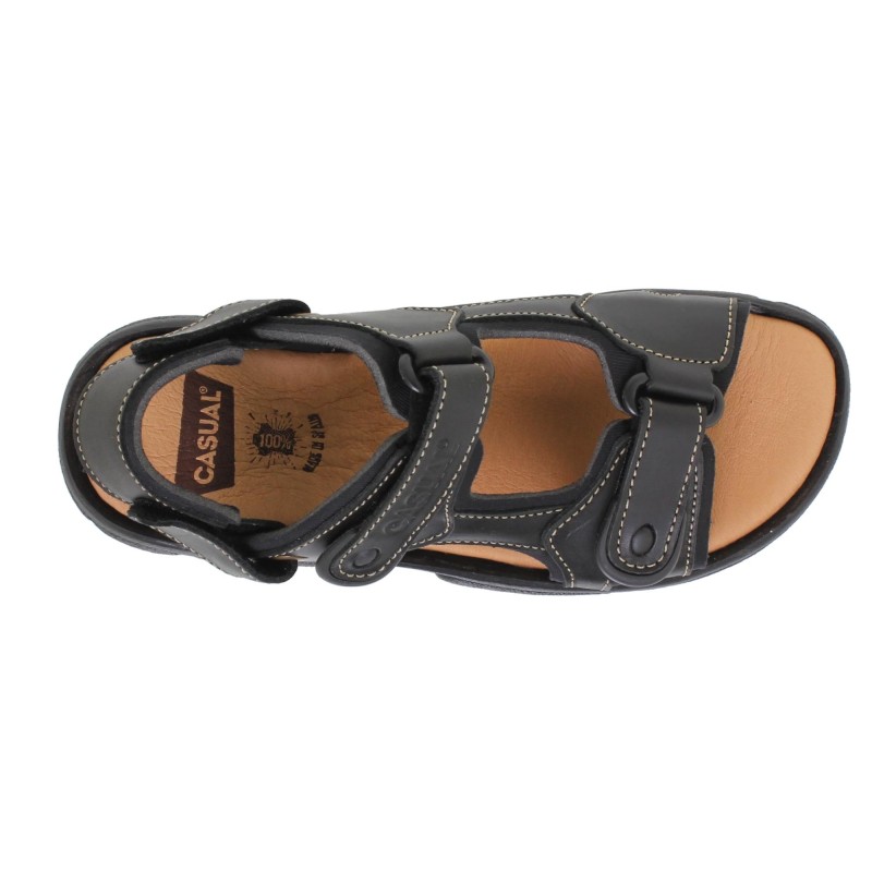 87207009CA - Sandalias Hombre Sport Negro