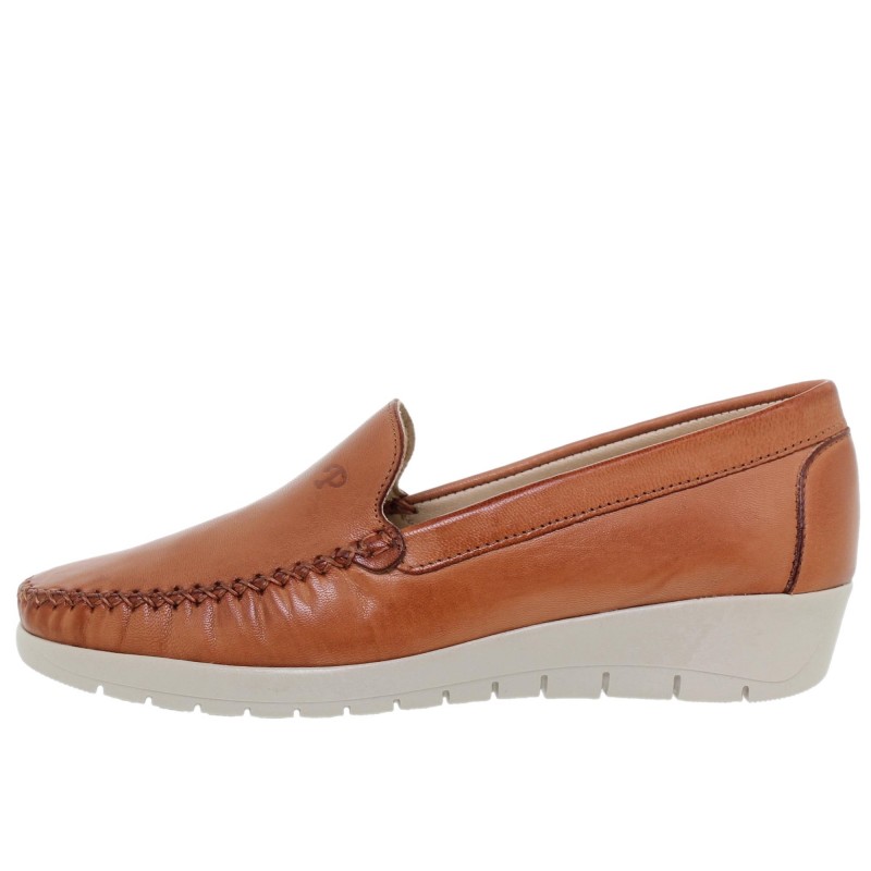 1709CA - Zapato Cuña Piel Cuero