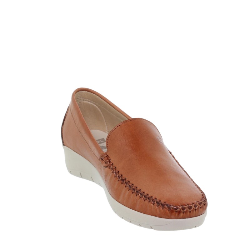1709CA - Zapato Cuña Piel Cuero