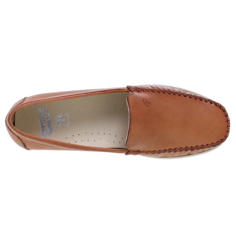 1709CA - Zapato Cuña Piel Cuero