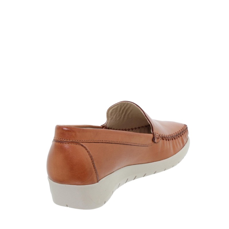 1709CA - Zapato Cuña Piel Cuero