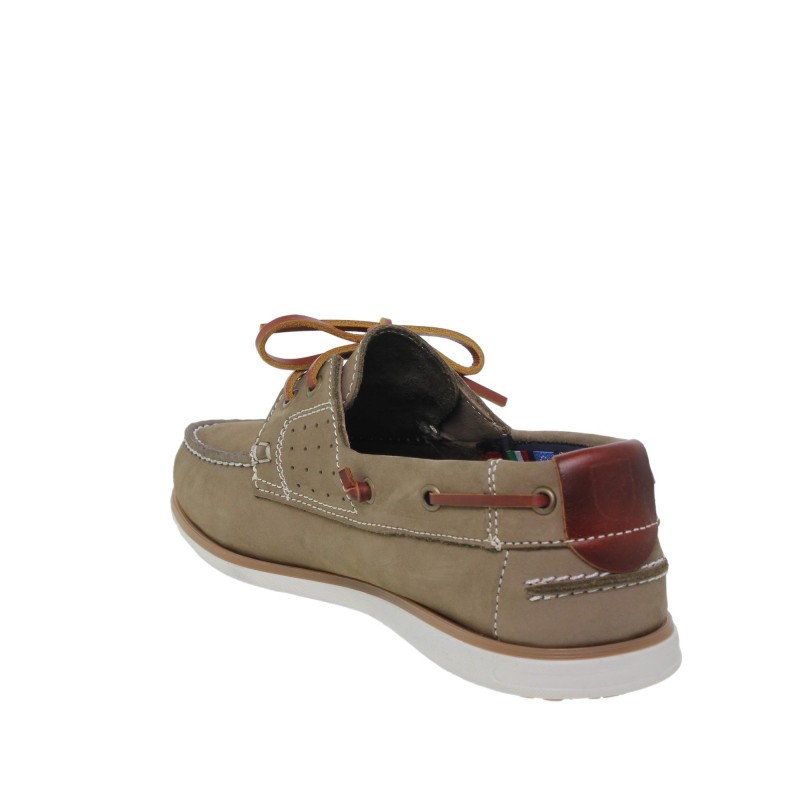 2910605NOCA - Náutico cordones Hombre Taupe
