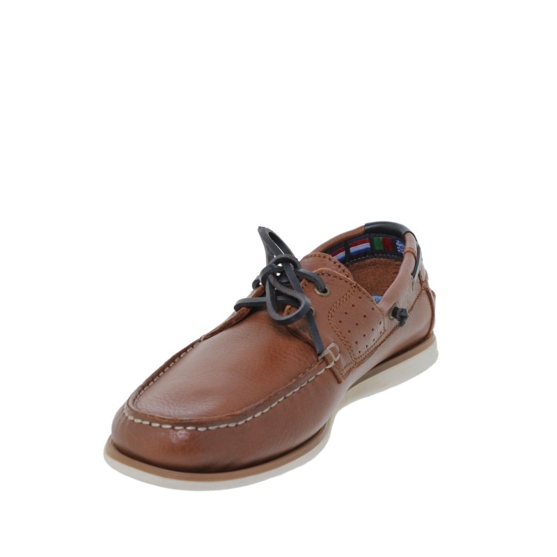4860605NACA - Náutico cordones Hombre Cuero