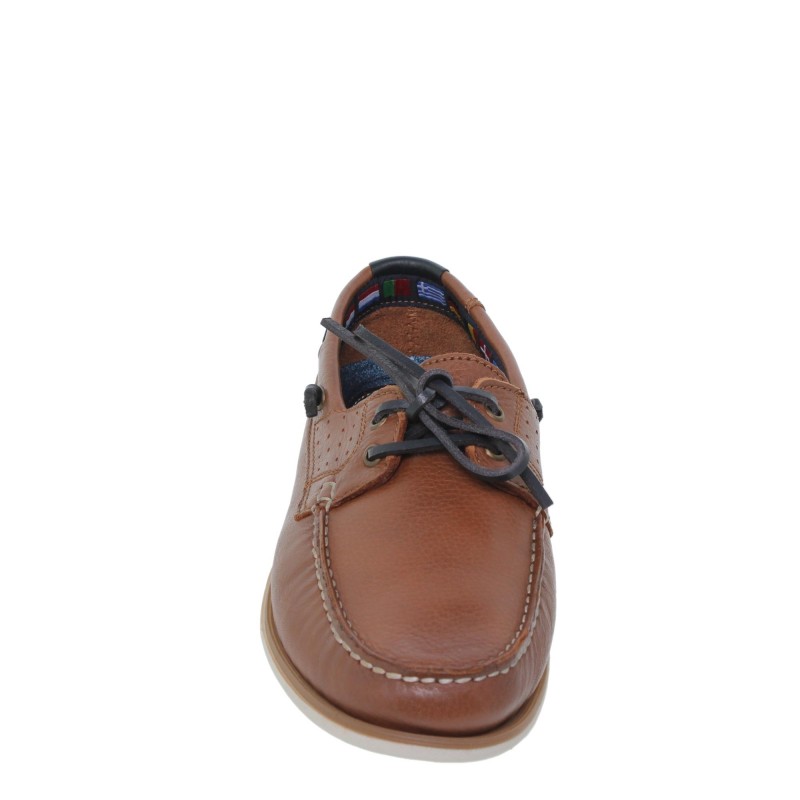 4860605NACA - Náutico cordones Hombre Cuero
