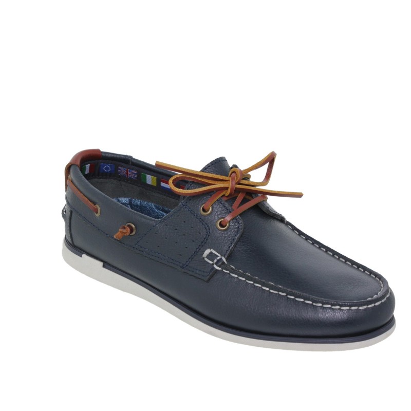 4860605NACA - Náutico cordones Hombre Marino