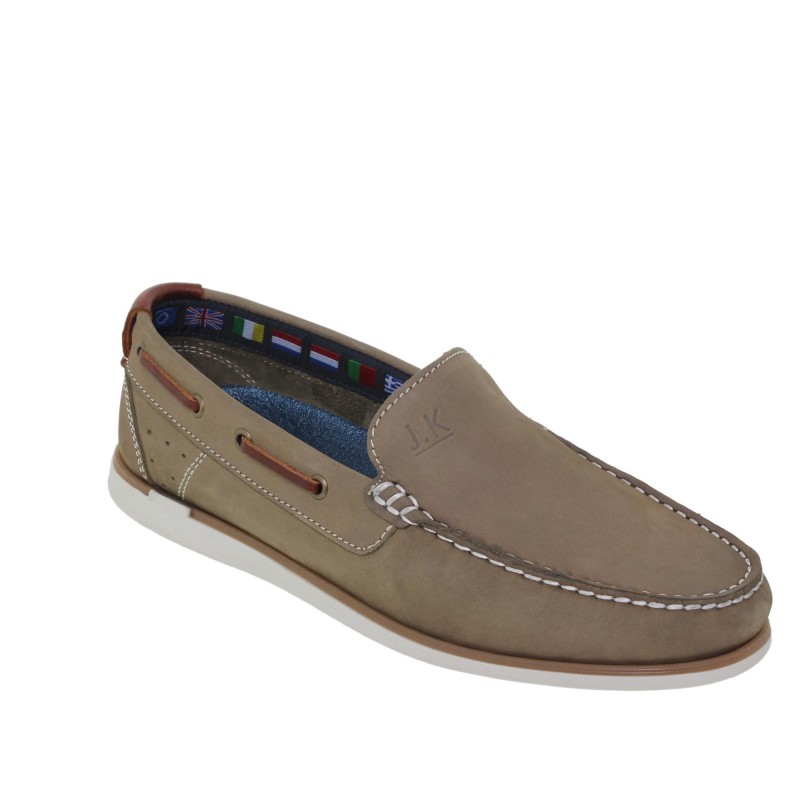 2340606CA - Náutico piel Hombre Taupe
