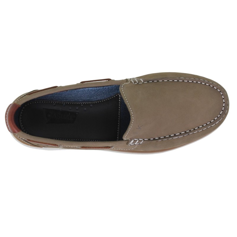 2340606CA - Náutico piel Hombre Taupe