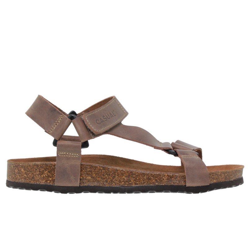 53608079CA - Sandalia BIO cierre velcro Piedra