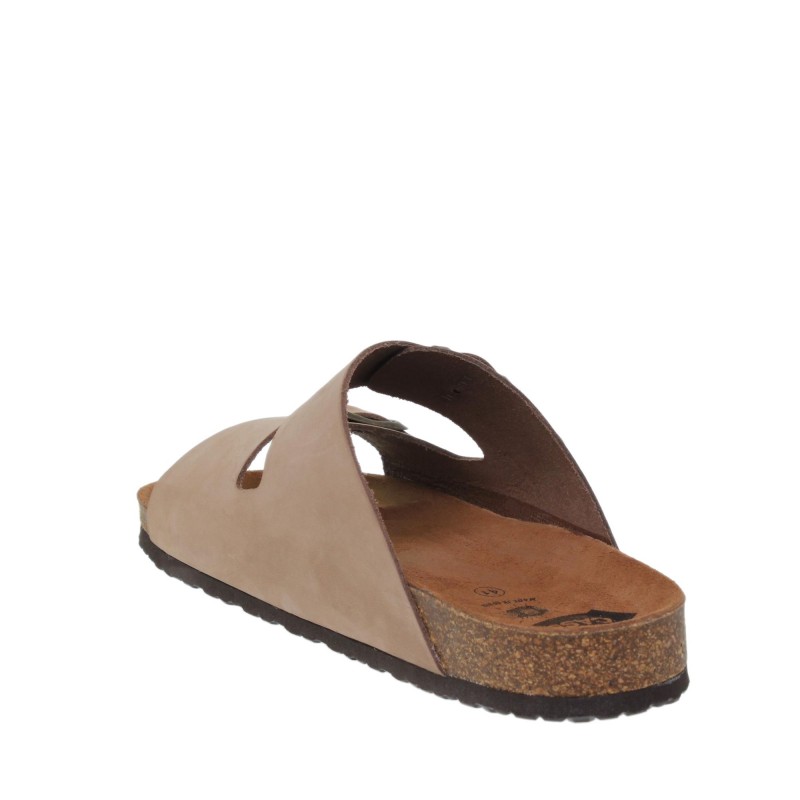 66808020CA - Sandalias BIO Hebillas Hombre Taupe
