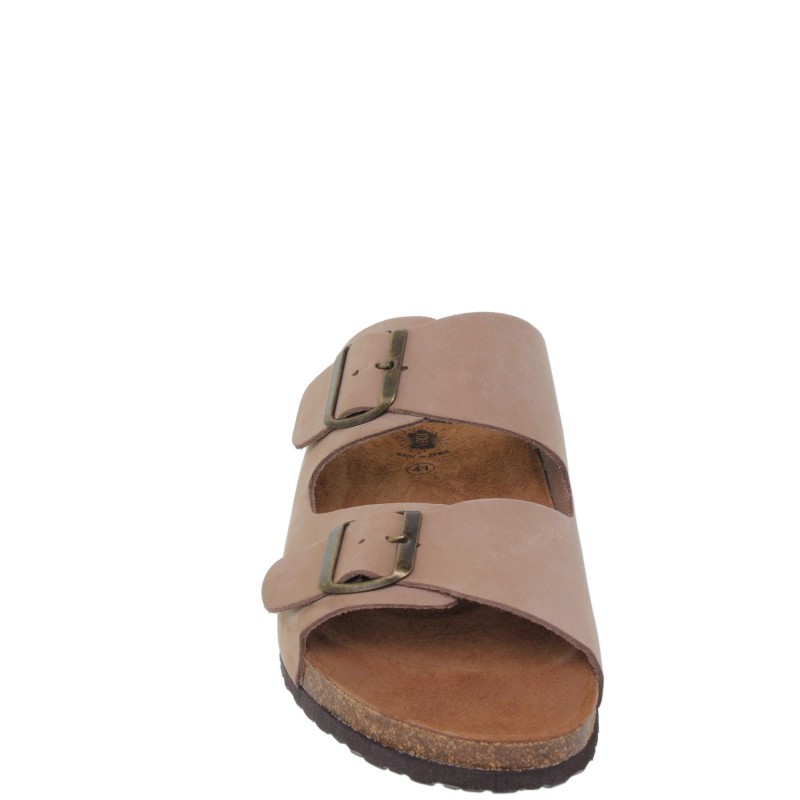 66808020CA - Sandalias BIO Hebillas Hombre Taupe