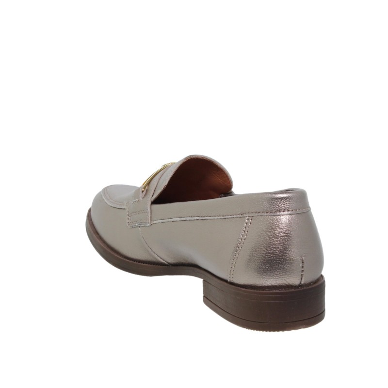 451024931CA - Zapato tacón Mujer Platino