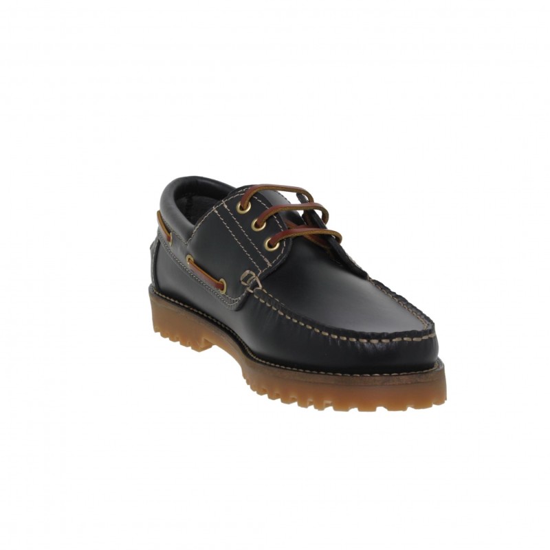 7401121CA - Zapato Náutico Hombre Piel Marino