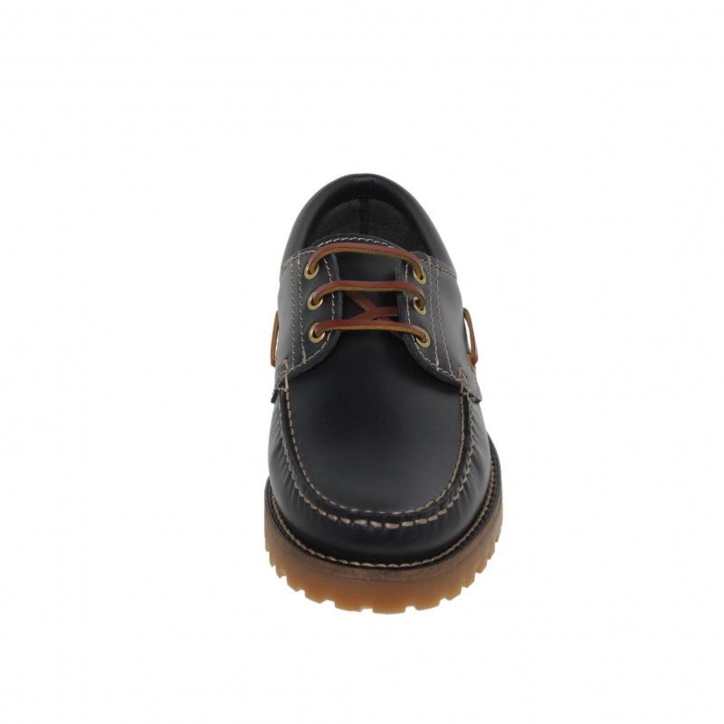 7401121CA - Zapato Náutico Hombre Piel Marino