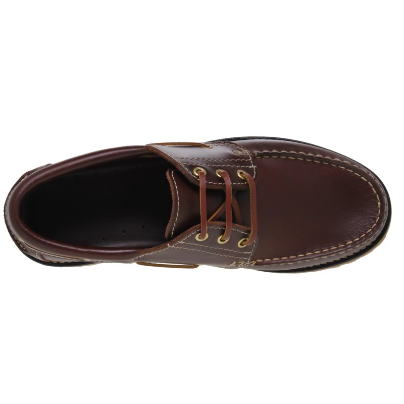 7401121CA - Zapato Náutico Hombre Piel Marrón