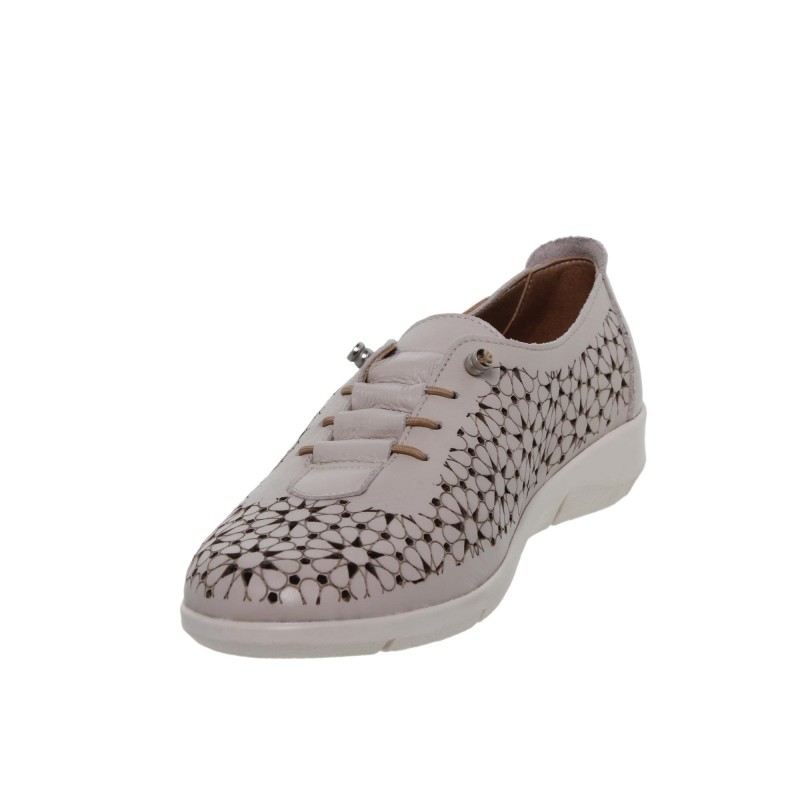 81701444AC - Zapato Deportivo Calado Mujer Piel Beig
