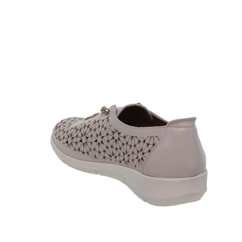 81701444AC - Zapato Deportivo Calado Mujer Piel Beig