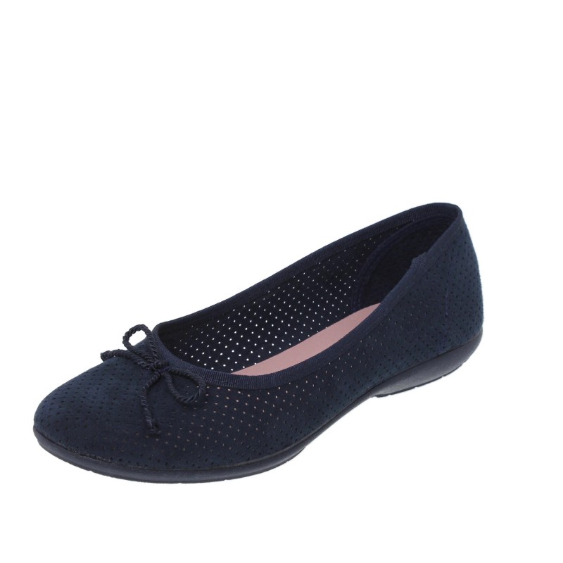 3120701AM - Zapato Plano Mujer Marino