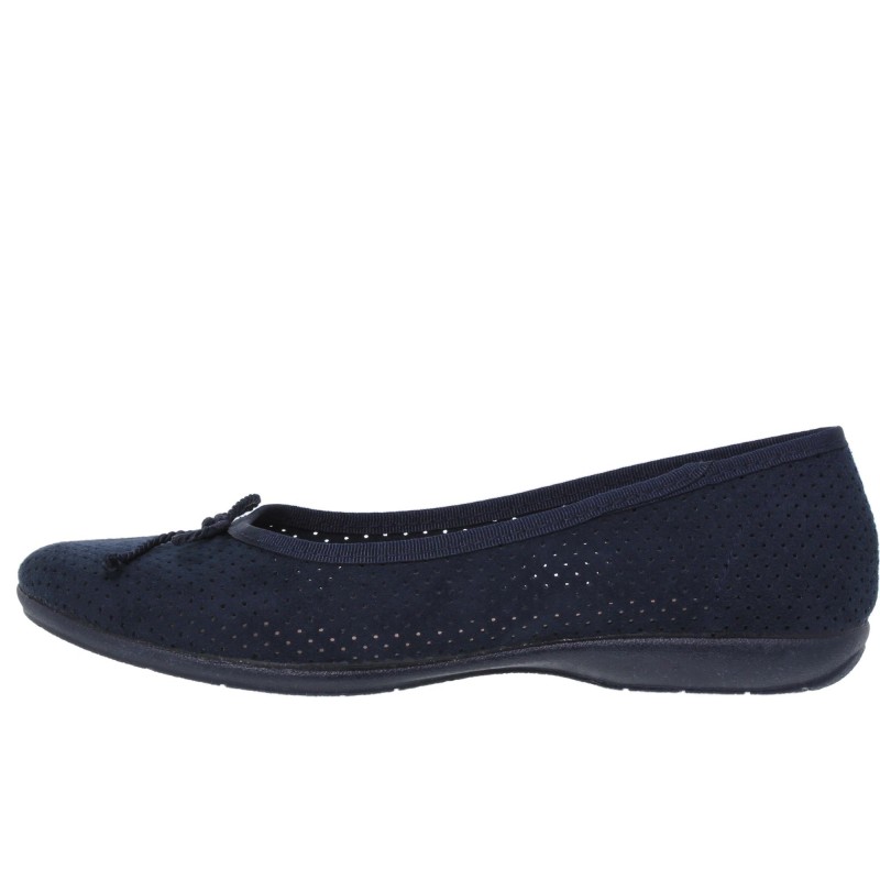 3120701AM - Zapato Plano Mujer Marino