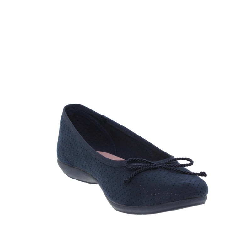 3120701AM - Zapato Plano Mujer Marino