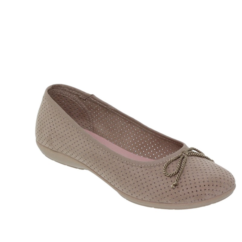 3120701AM - Zapato Plano Mujer Arena
