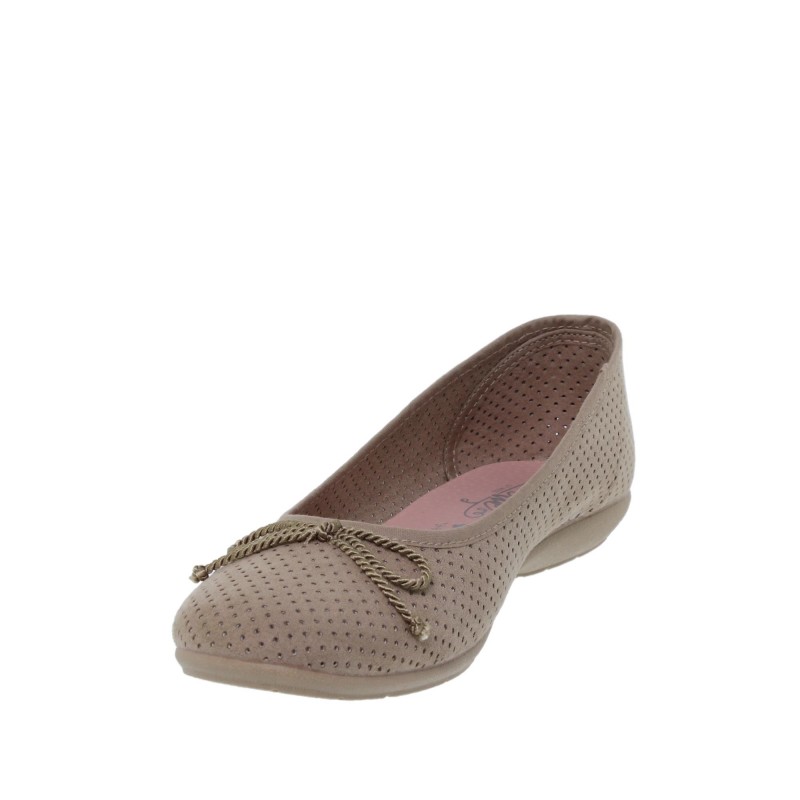 3120701AM - Zapato Plano Mujer Arena